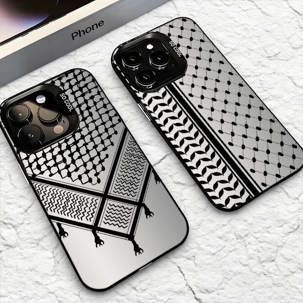 Phone Cases For Iphone 16 - Keffiyeh P-Palestine Phone Case For IPhone