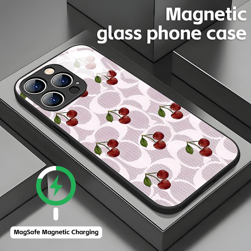 Cherry Luxury Pattern Phone Ca - Phone Cases Xr Iphone review and price