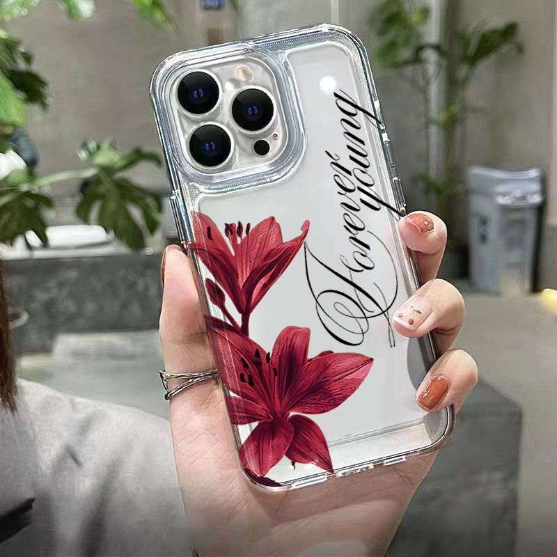 Burgundy Lily English Letter P - Phone Cases Xr Iphone review and price