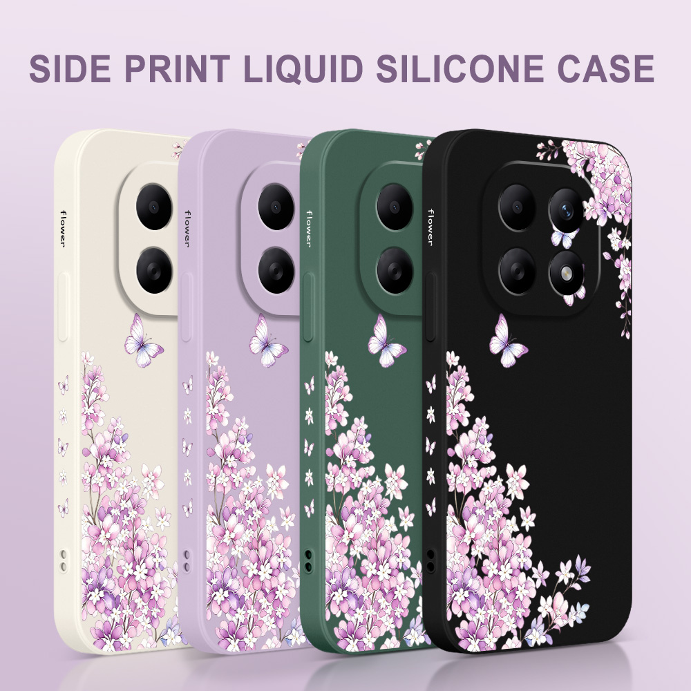 Violet Floral Phone Case For X - Phone Cases Xiaomi 15 review and price