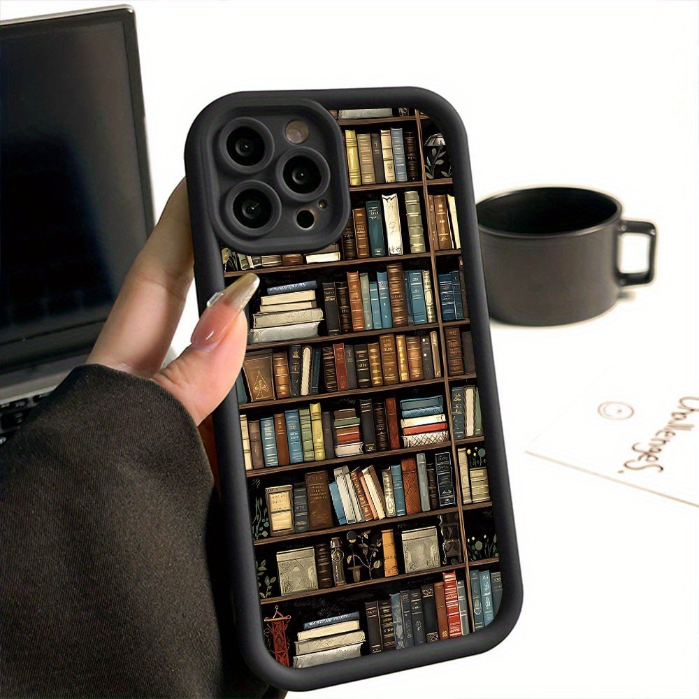 Book Shelf Creative Pattern Ph - Phone Cases Xr Iphone review and price