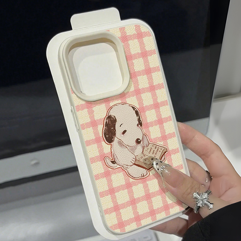 Cute Vintage Book Dog Litchi P - Phone Cases Galaxy A16 5G review and price