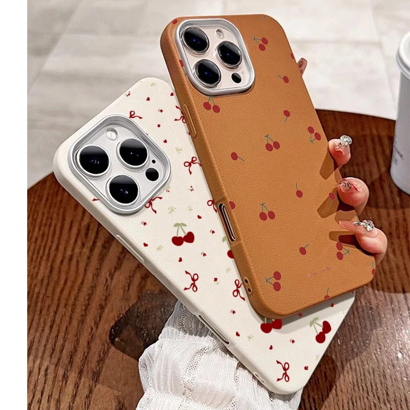 INS Cute Cartoon Cherry Patter - Phone Cases Xiaomi 15 review and price