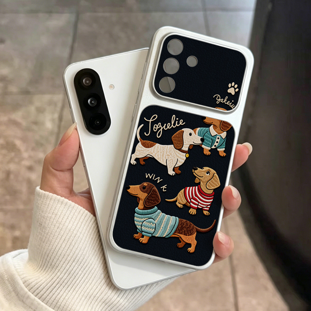 Cartoon Puppy Leather Phone Ca - Phone Cases Galaxy A16 5G review and price