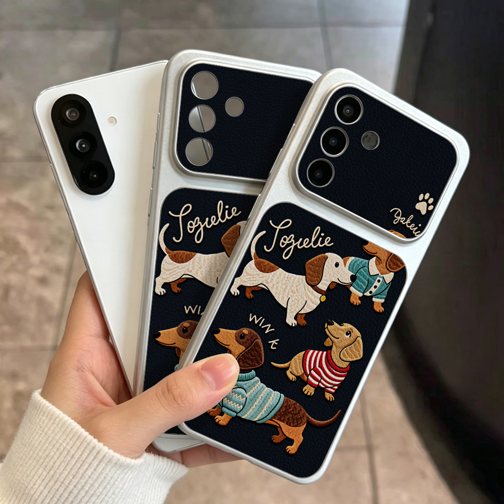 Cartoon Puppy Leather Phone Ca - Phone Cases Galaxy A16 5G review and price