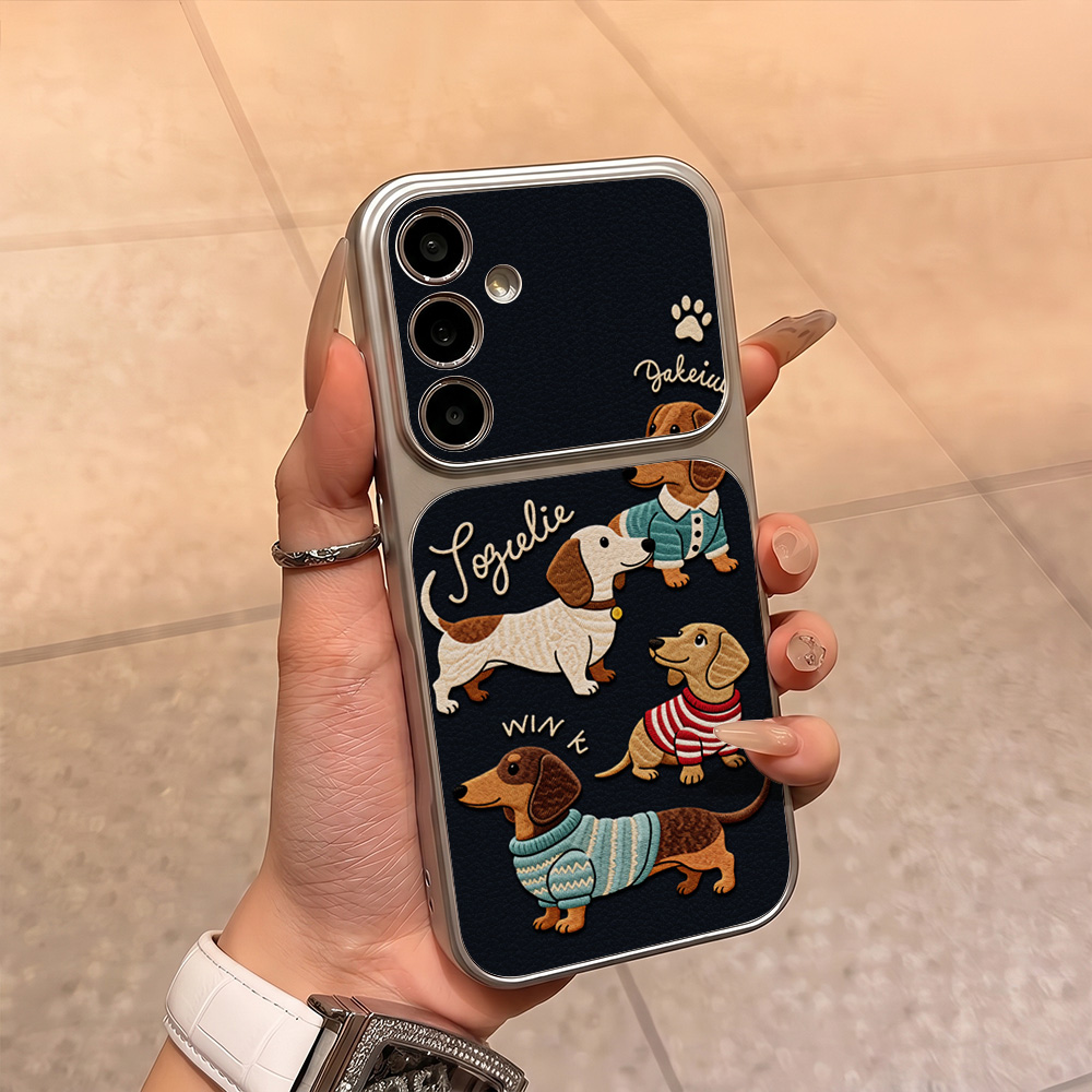 Cartoon Puppy Leather Phone Ca - Phone Cases Galaxy A16 5G review and price