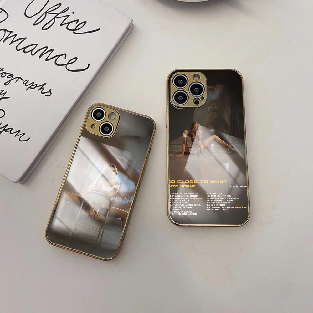 Singer T-Tate McRae Phone Case - Phone Cases For Iphone 16 review and price