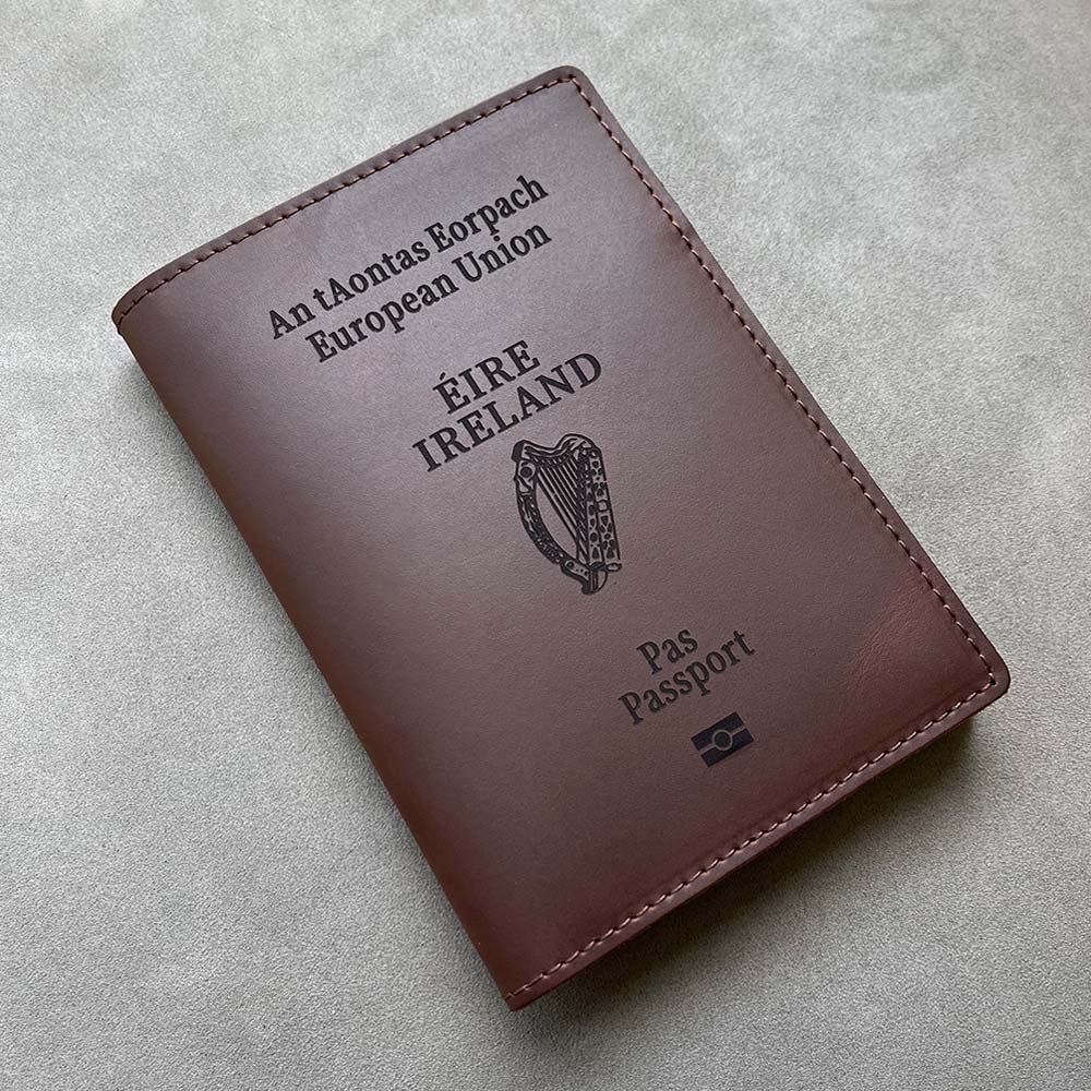 Personalised Leather Irish Pas - Phone Cases Ireland review and price