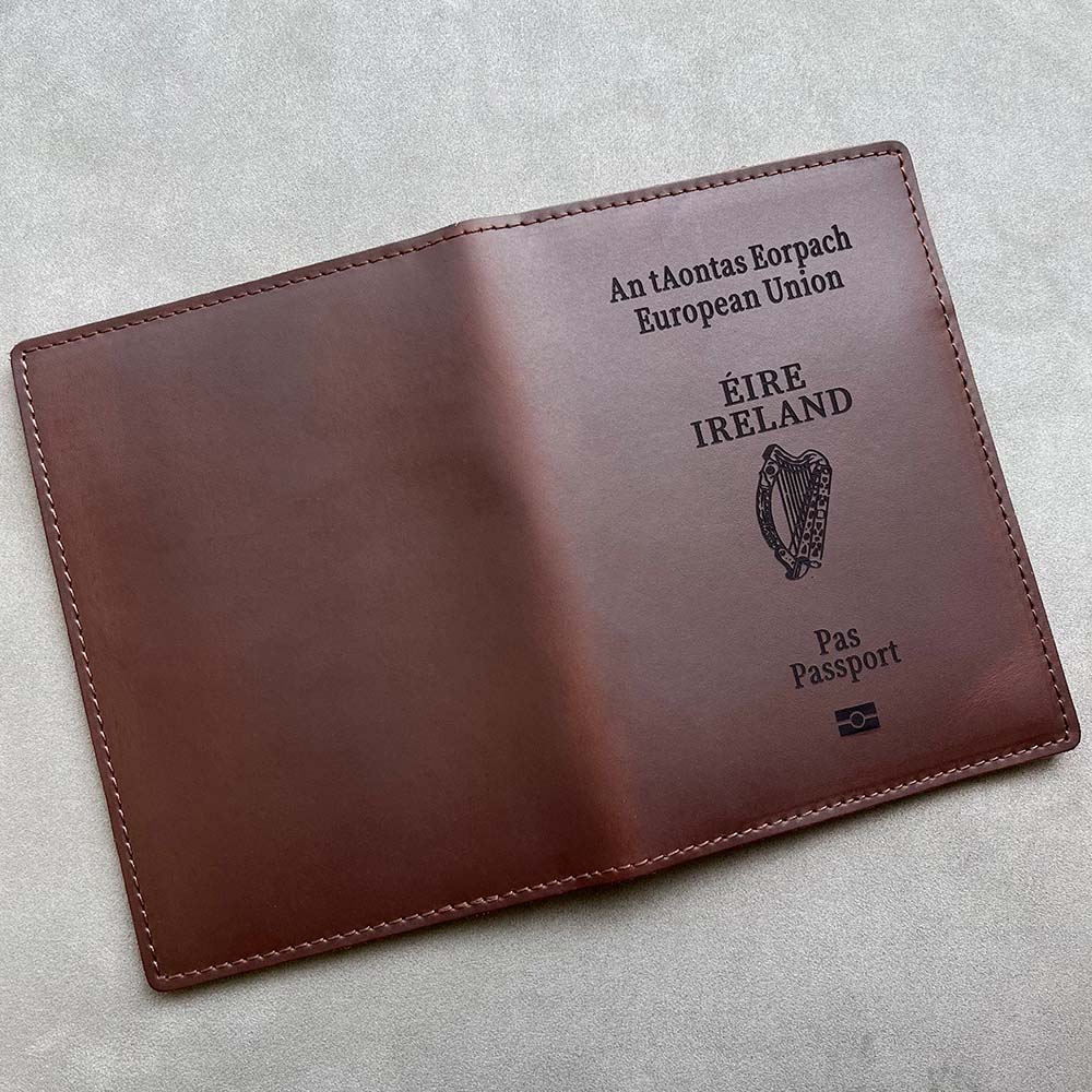 Personalised Leather Irish Pas - Phone Cases Ireland review and price