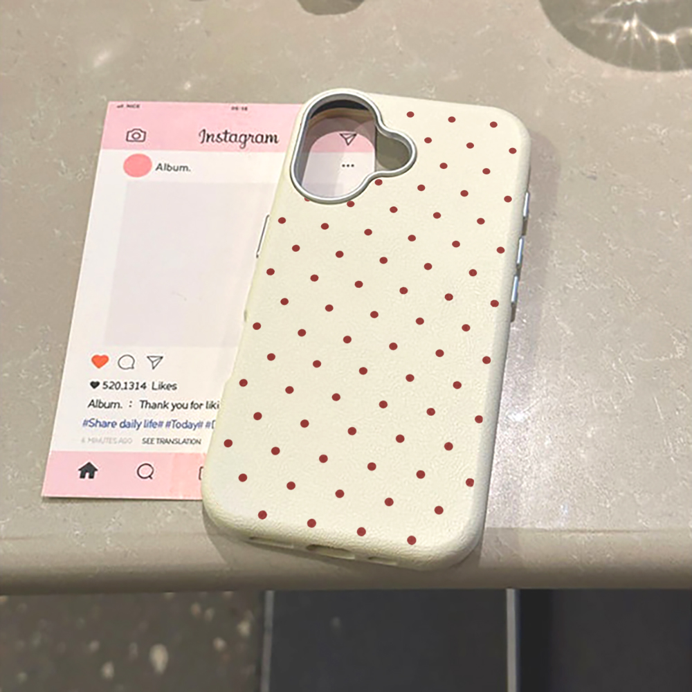 Ins Lovely Polka Dots Phone Ca - Phone Cases Xiaomi 15 review and price