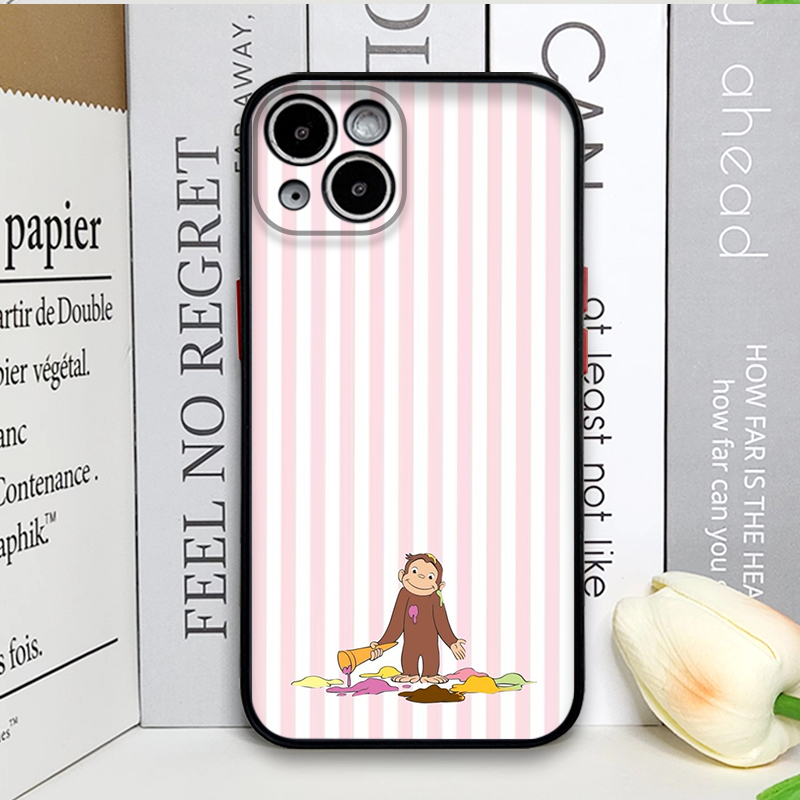 Cartoon Striped Monkey Holding - Phone Cases Xr Iphone review and price